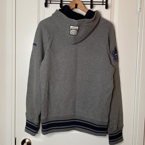 Maple Leafs NHL Small Roots Hoodie Sweatshirt - Picture 2 of 11